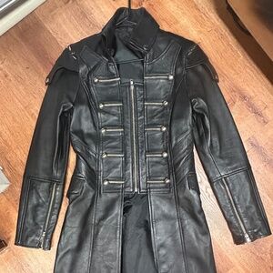 Leather Steampunk Jacket - Handmade by Olly & Ally